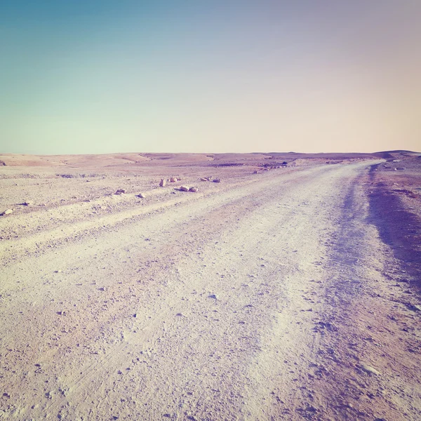 Út sivatagban — Stock Fotó