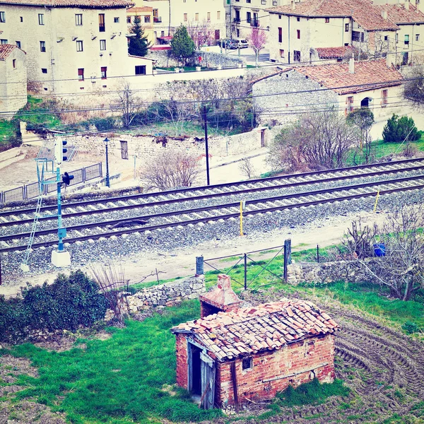 Ferrocarriles — Foto de Stock