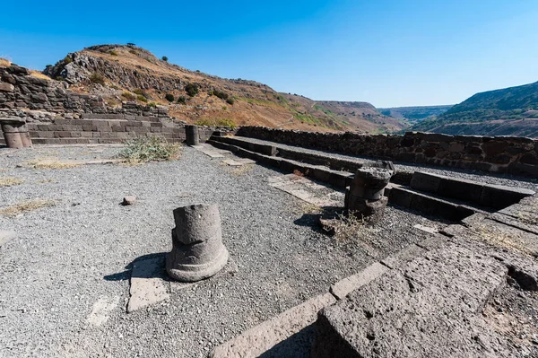 Reserva Natural Gamla Localizado Nas Colinas Golan Israel Vista Dos — Fotografia de Stock