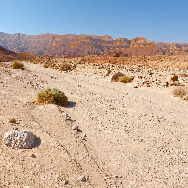 Oneindige Fantasie Van Rotsachtige Heuvels Van Negev Woestijn Israël Adembenemend — Stockfoto