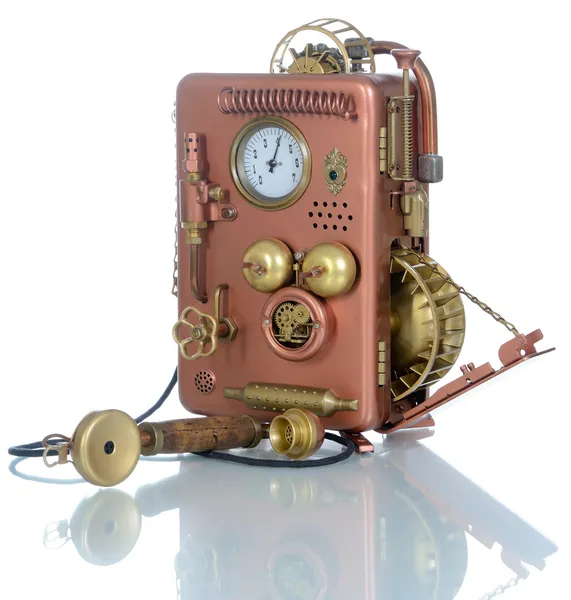 Copper Phone. — Stock Photo, Image