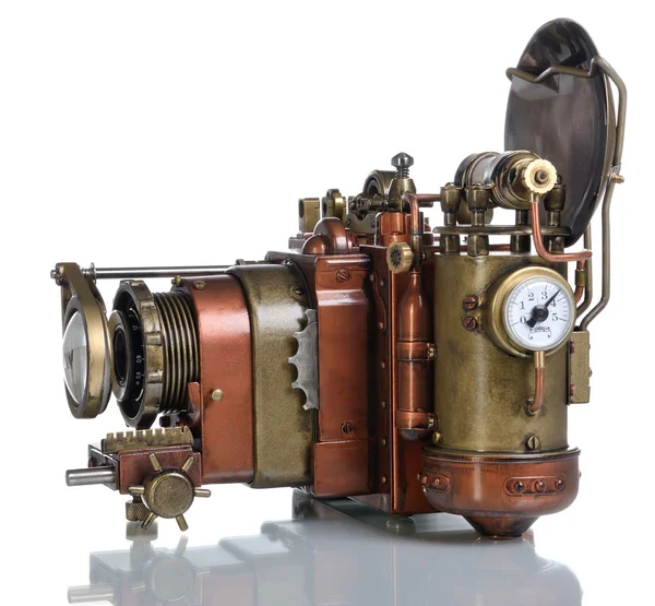 Copper Photo camera. — Stock Photo, Image