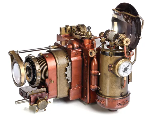 Kamera steampunk Telifsiz Stok Fotoğraflar