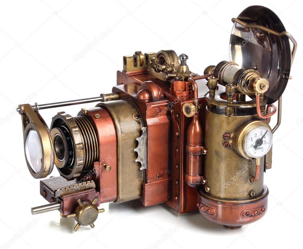 camera steampunk