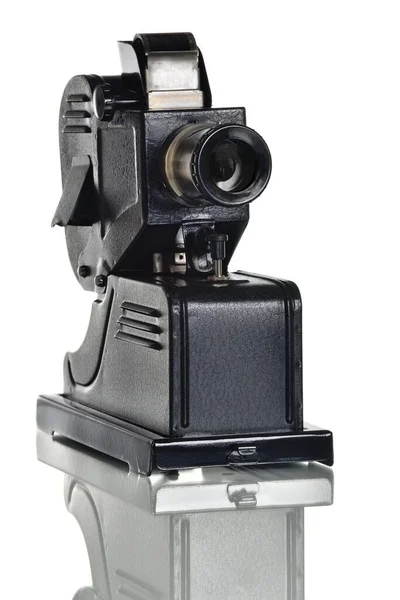 Old Black Filmstrips Projector — Stock Photo, Image