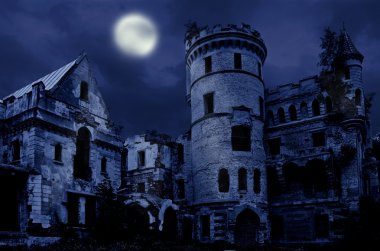 eski Gotik manor