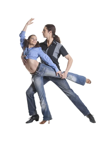 Pareja bailando — Foto de Stock