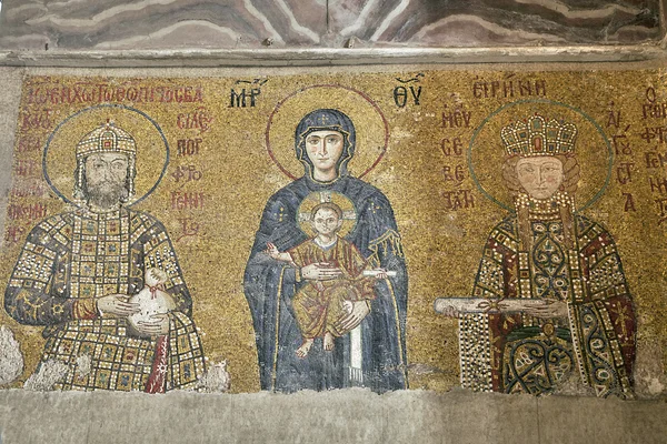 Hagia sofia mozaika — Zdjęcie stockowe