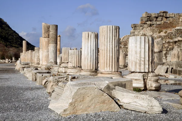 Oude Griekse stad van ephesus in Turkije — Stockfoto