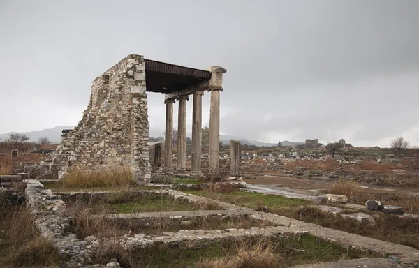 Hierapolis, Türkiye'nin eski harabe — Stok fotoğraf