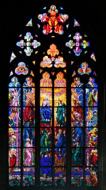 st vit Katedrali, Prag'ın vitray pencere