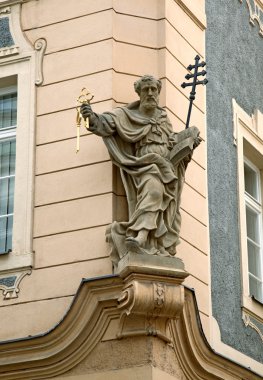 Prag'da heykeli