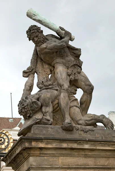 Statua a Praga — Foto Stock