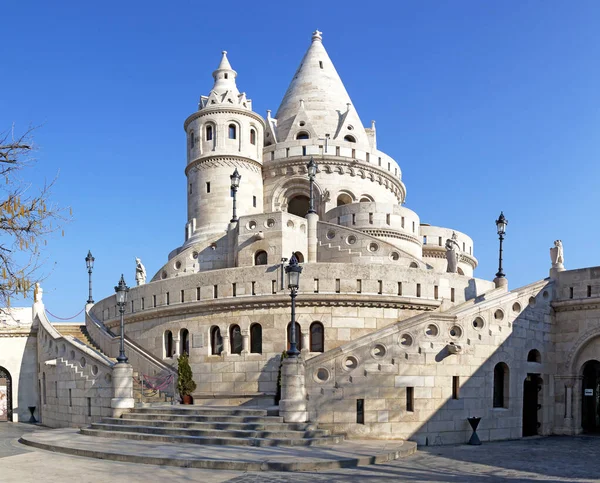 Fisherman 's Bastion w Budapest, Węgry — Zdjęcie stockowe