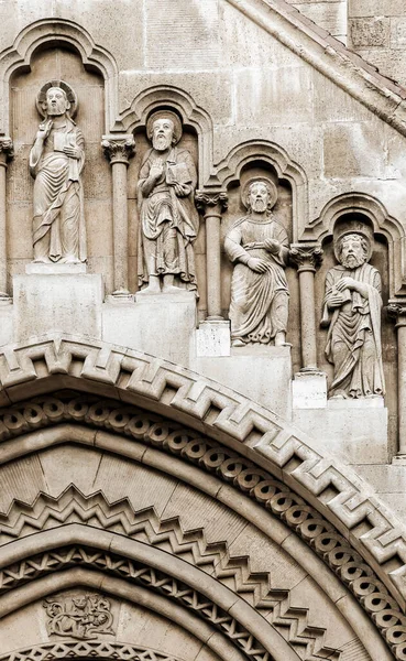 Fachada da Igreja Jak em Budapeste — Fotografia de Stock