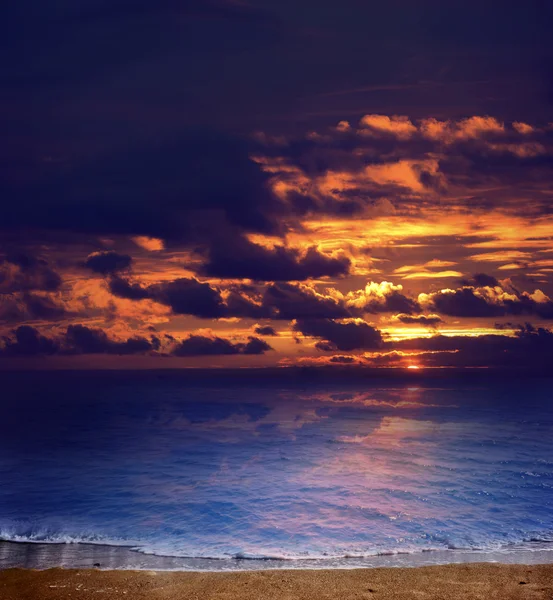 Sea sunset — Stock Photo, Image