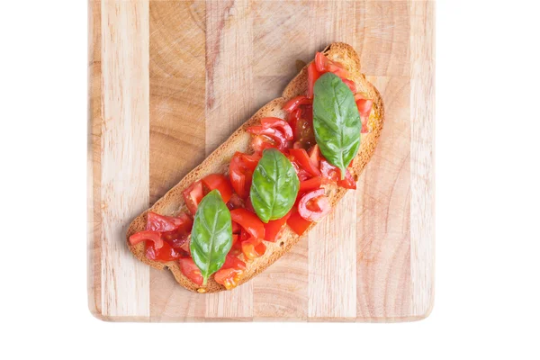 Bruschetta con tomate —  Fotos de Stock