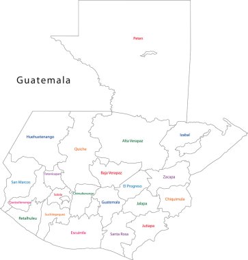 Guatemala Haritası anahat