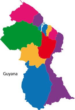 Guyana Haritası