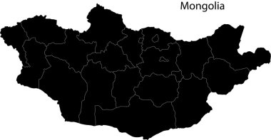 siyah Moğolistan Haritası