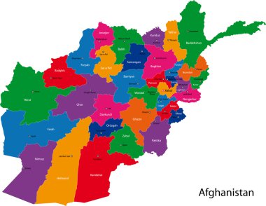 Afganistan Haritası