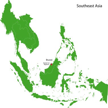 Brunei harita