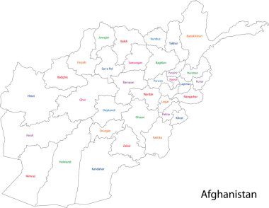 Afganistan Haritası