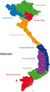 Vietnam Haritası