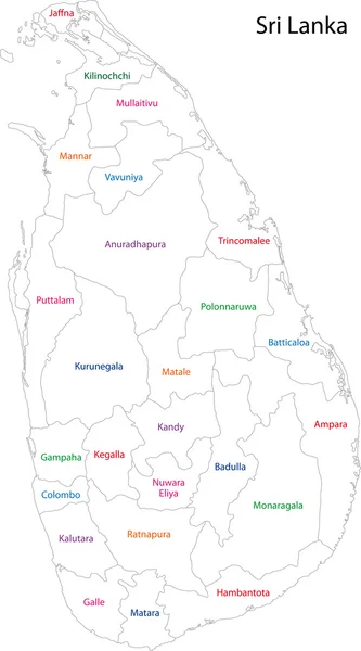Σρι Λάνκα — Διανυσματικό Αρχείο