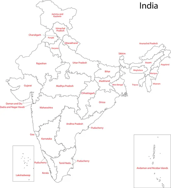 12 234 India Map Vectors Free Royalty Free India Map Vector Images Depositphotos