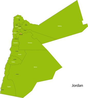 Yeşil Ürdün Haritası