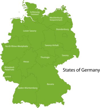 Yeşil Almanya Haritası