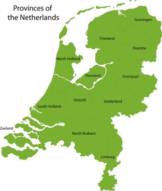 Yeşil Hollanda Haritası