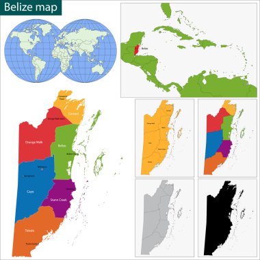 Belize Haritası
