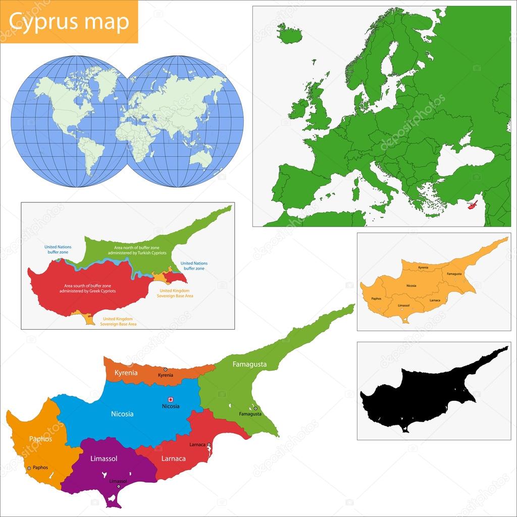 Cyprus map