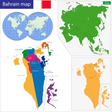 Bahreyn Haritası