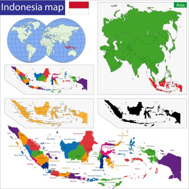 Republic of Indonesia clipart