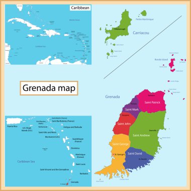 Grenada harita