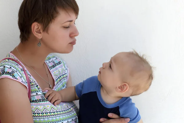 Mãe e filho — Fotografia de Stock