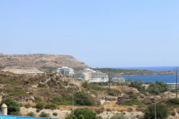 Skyline di Faliraki — Foto Stock