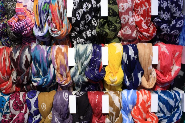 Silk scarves — Stock Photo, Image