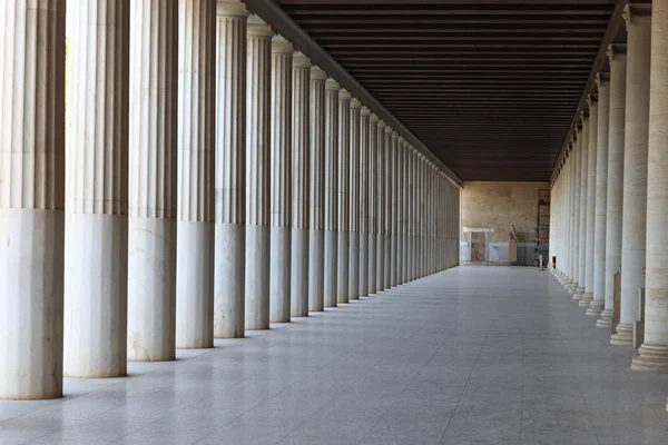 Interior del Ágora Antiguo — Foto de Stock