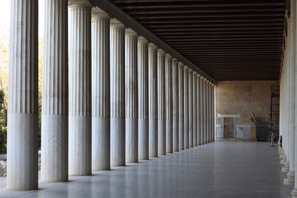 Stoa interior de Attalos — Fotografia de Stock