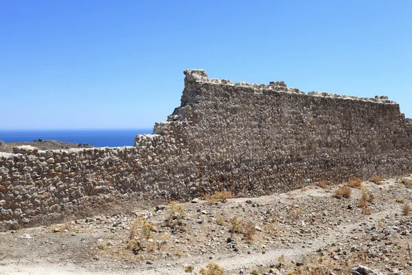 Fragmento del castillo de San Juan — Foto de Stock