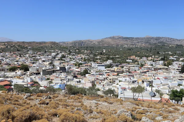 Skyline de Archangelos — Fotografia de Stock