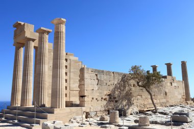 Dor Tapınağı, athena lindia görünümü