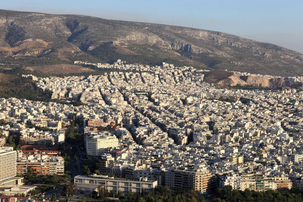 Θέα στην πόλη της Αθήνας — Φωτογραφία Αρχείου