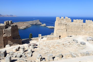 Lindos Akropol üzerinde göster