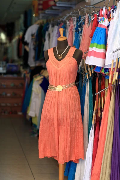 Vestido naranja — Foto de Stock