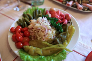 çeşitli Marine sebze